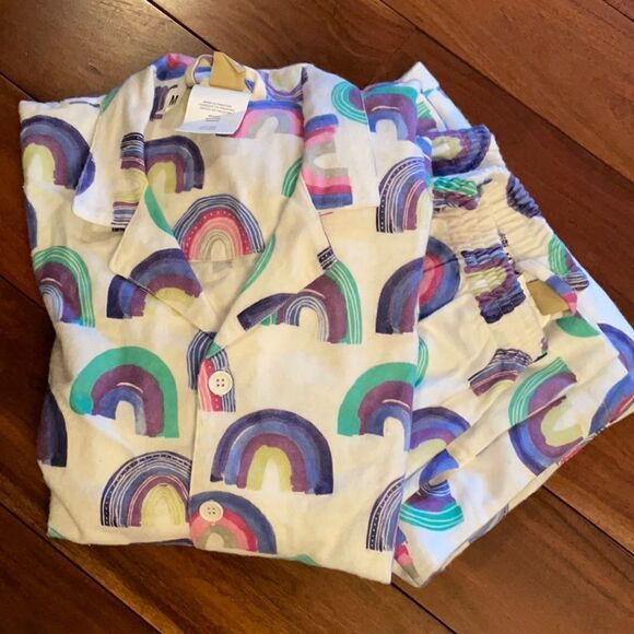 NEW. Pottery Barn Team Flannel PJ Set - Picture 1 of 6